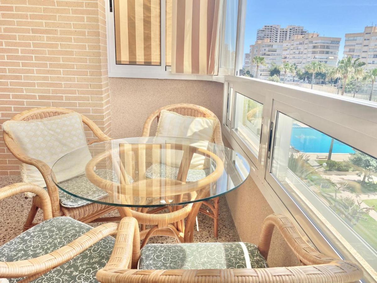Apartamento Atenas Piscina 4 Pax, Inmobiliaria Leo Playa De San Juan Alicante Extérieur photo