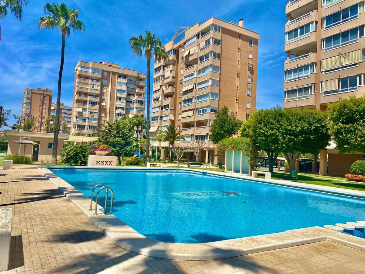 Apartamento Atenas Piscina 4 Pax, Inmobiliaria Leo Playa De San Juan Alicante Extérieur photo